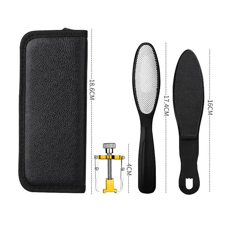 15-Piece: Nail Clipper Pedicure Set