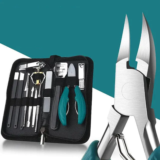 15-Piece: Nail Clipper Pedicure Set