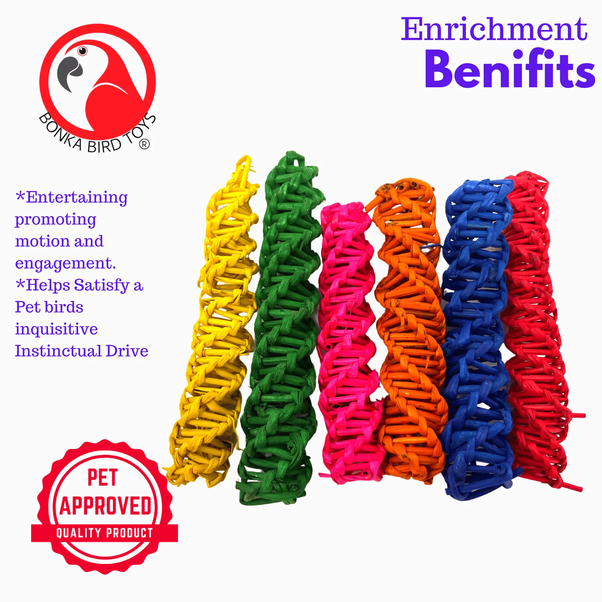2516 Medium Colored Vine Ladders