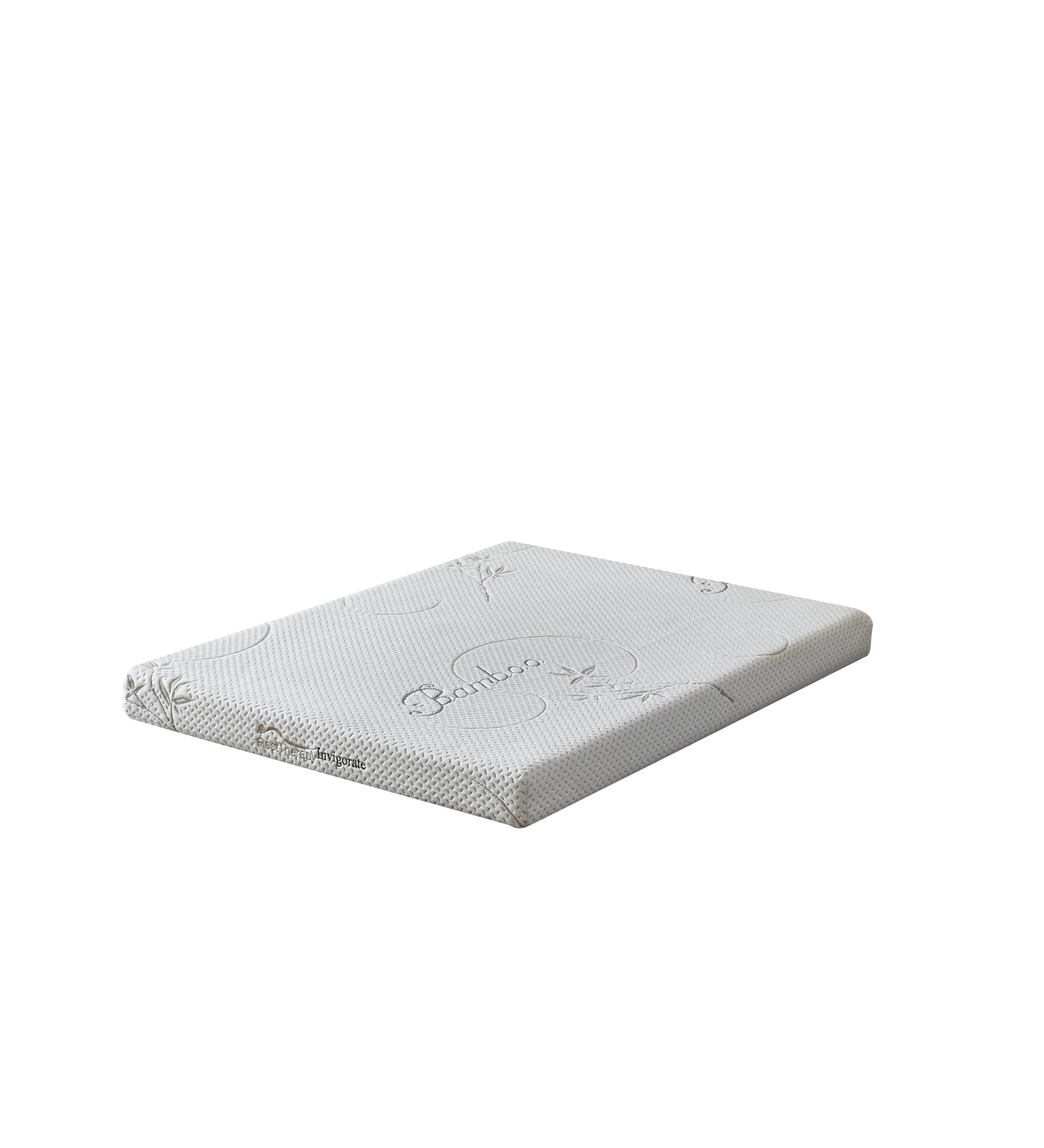 3 Inch Invigorate Bamboo Cool Gel Memory Foam Dog or Cat Bed Pet Mattress - Available in 3 Sizes