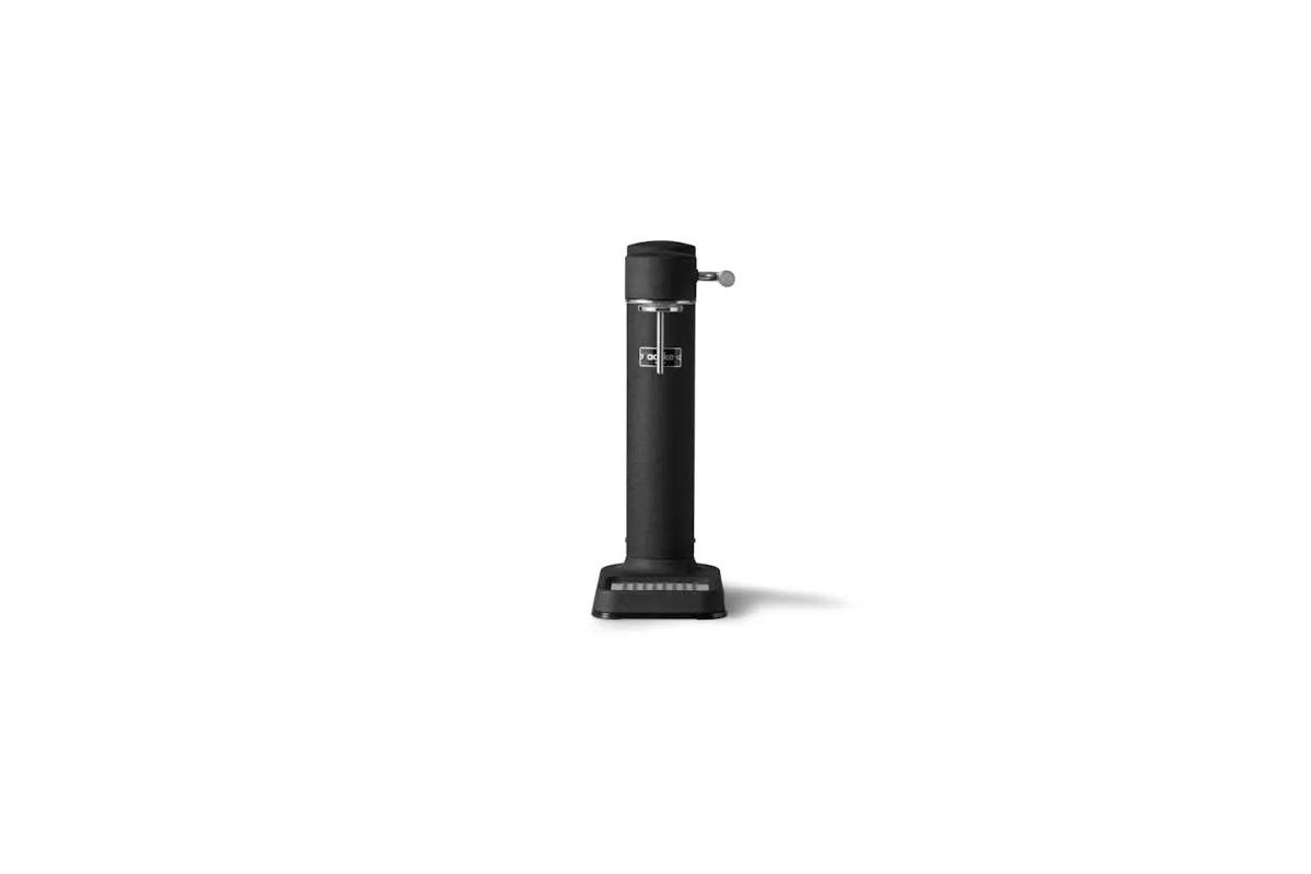 Aarke Carbonator 3 Sparkling Water Maker & CO2 Cylinder | Matte Black