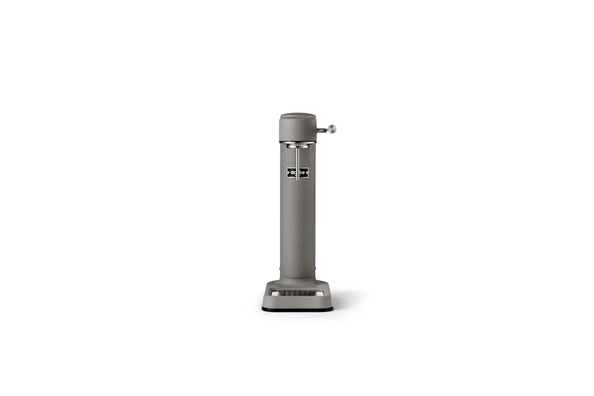 Aarke Carbonator 3 Sparkling Water Maker & CO2 Cylinder | Matte Grey
