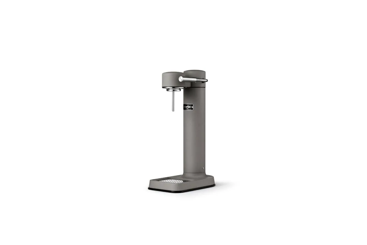 Aarke Carbonator 3 Sparkling Water Maker & CO2 Cylinder | Matte Grey