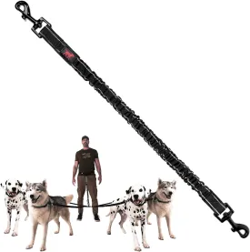 Add-On Accessory Bungee Leash | Add One Large Dog Up to 125 lbs | Requires Purchase of Two Large Dog Hands Free Bungee Leashes Sold Separately | Buy One for Three Dogs | Buy Two for Four Dogs