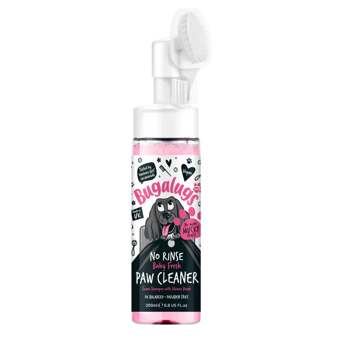 Bugalugs Baby Fresh No Rinse Paw Cleaner 200ml