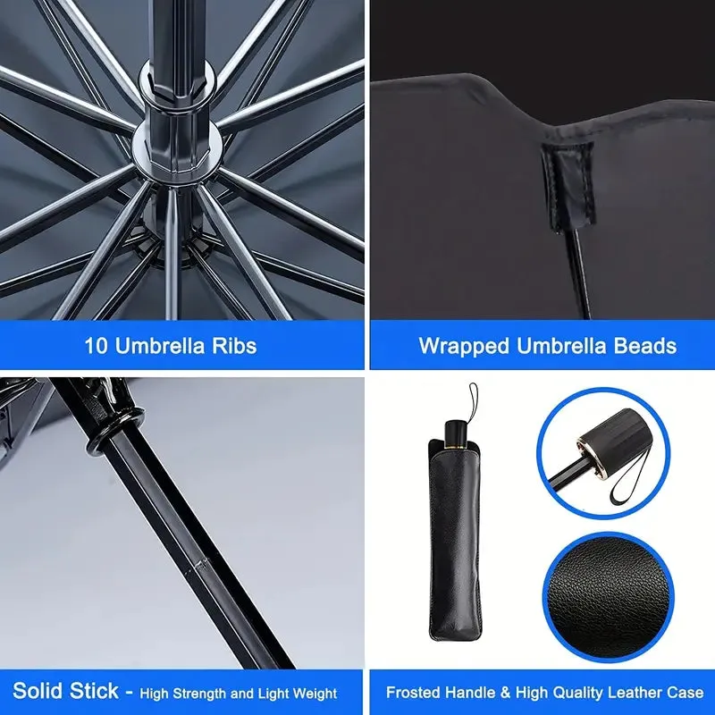 Car Windshield Sun Shade UV Rays and Heat Sun Visor Protector Foldable Reflector Umbrella