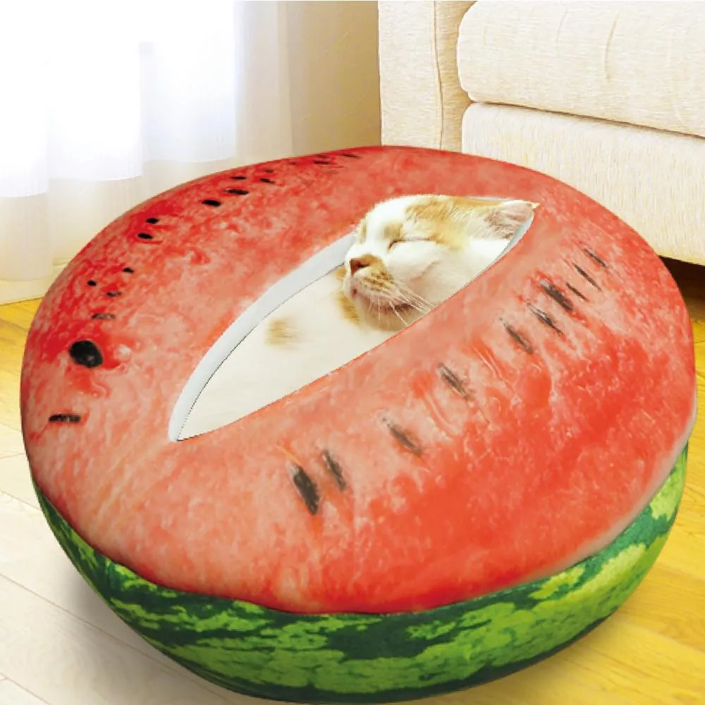 CattyMan Watermelon Cool Feel Cat Bed
