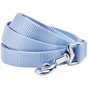 Classic Solid Color Dog Leash, Blue