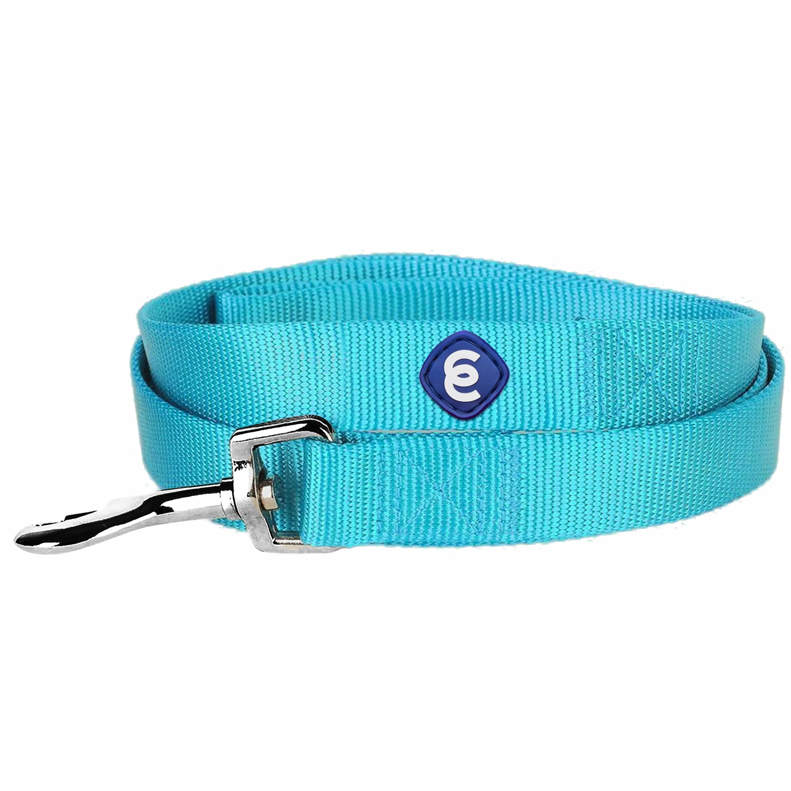 Classic Solid Color Dog Leash, Blue