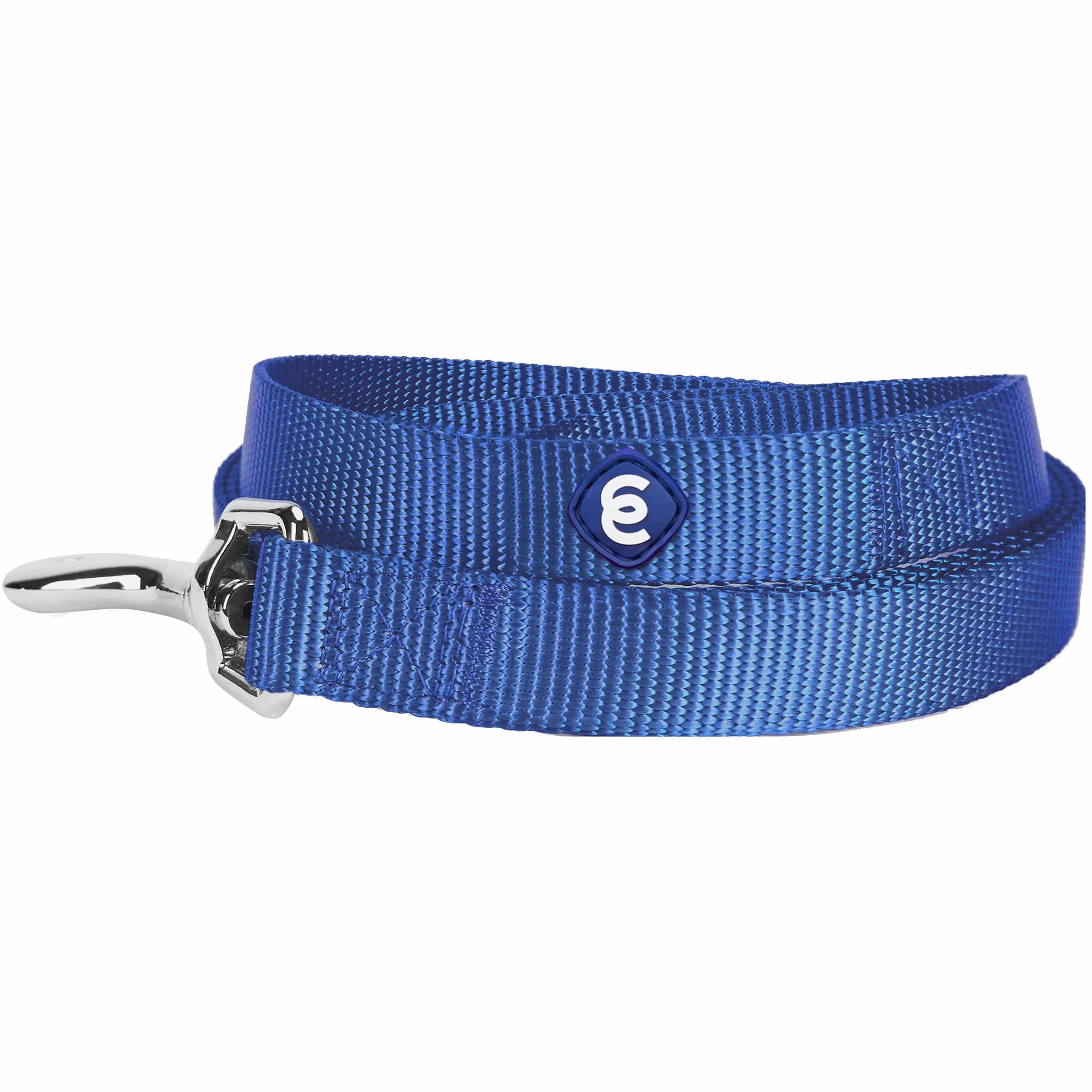 Classic Solid Color Dog Leash, Blue