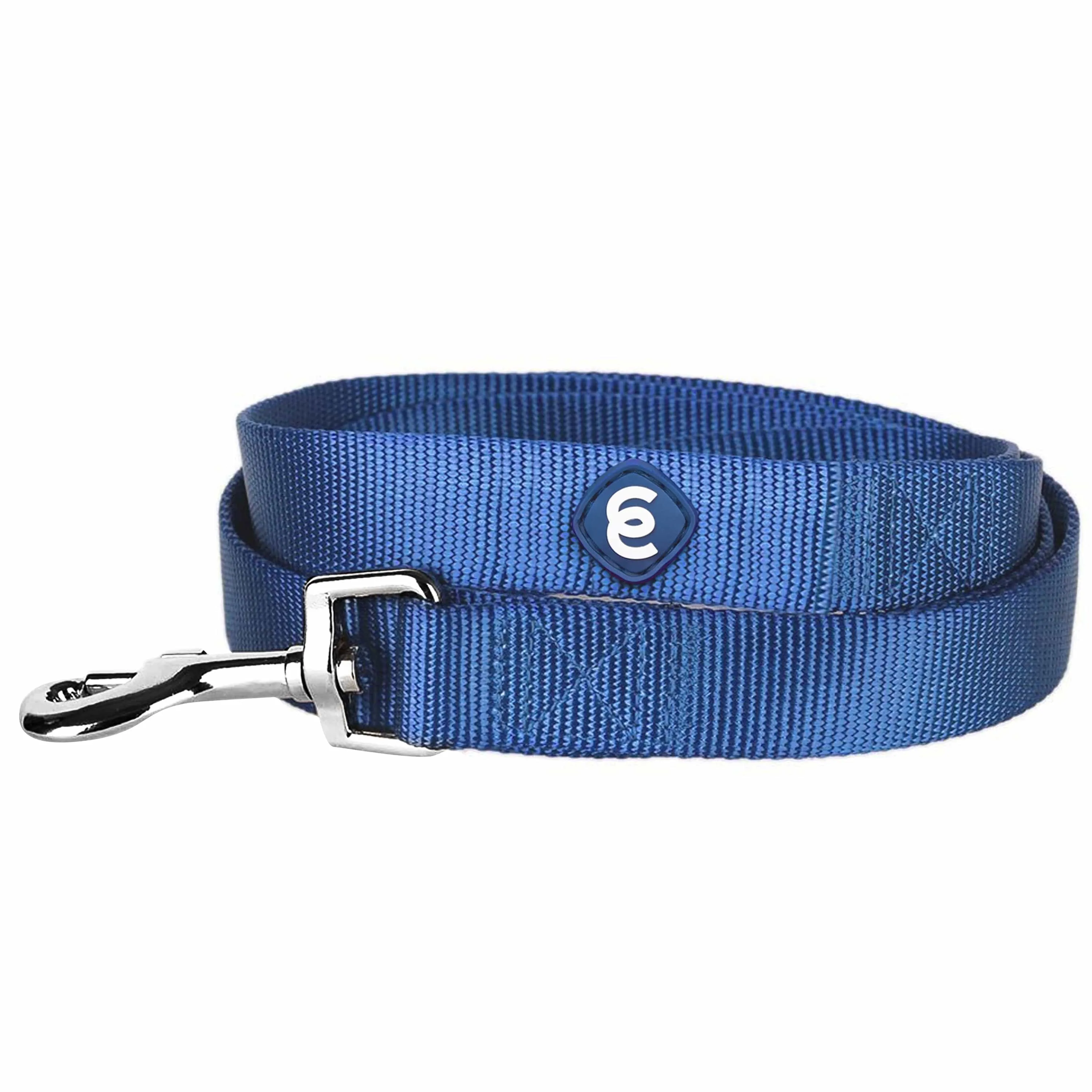 Classic Solid Color Dog Leash, Blue