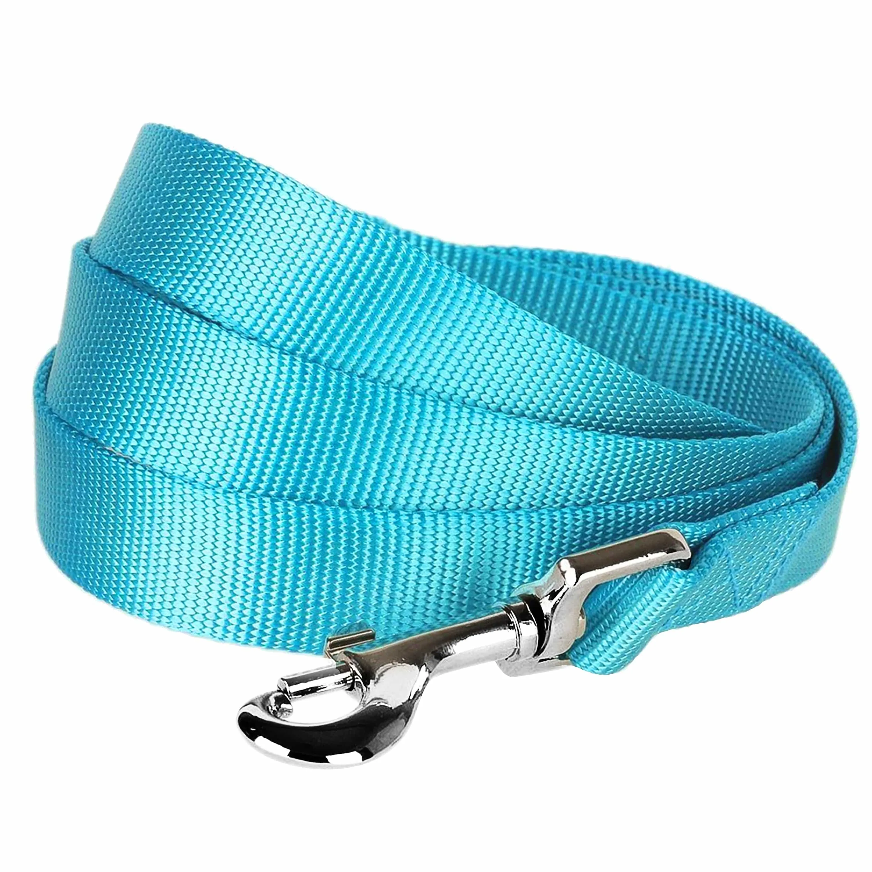 Classic Solid Color Dog Leash, Blue