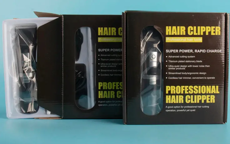 Clipper Set Cordless USB 4hr Work Time LCD Display