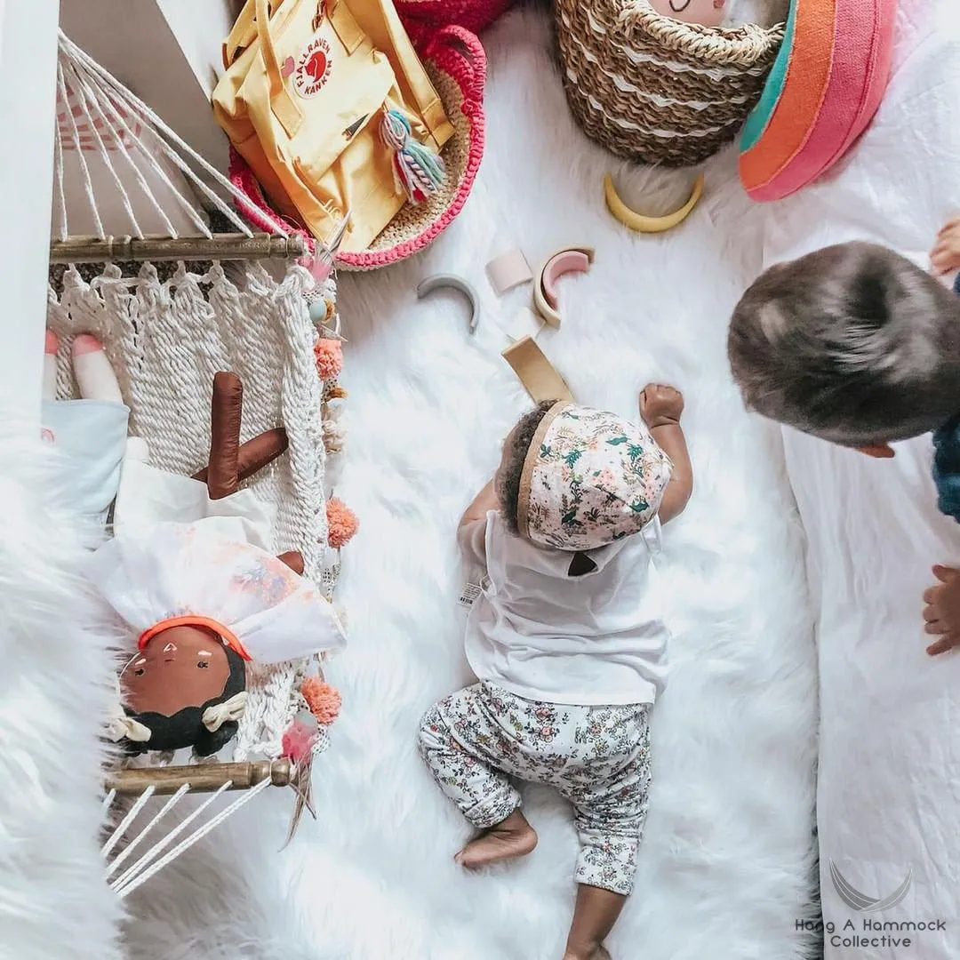 Crochet Dolls' Hammock - Handmade in Nicaragua