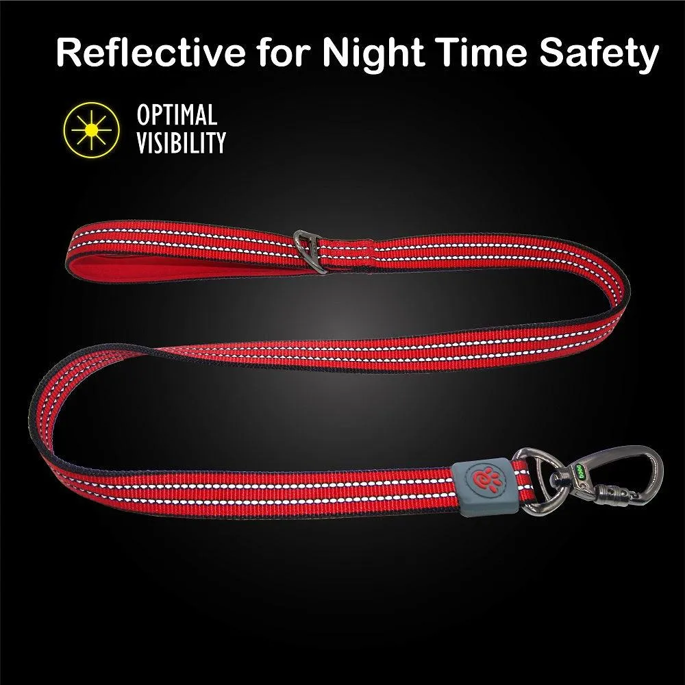 DOCO® VARIO Nylon Dog Leash with Reflective Thread 6ft
