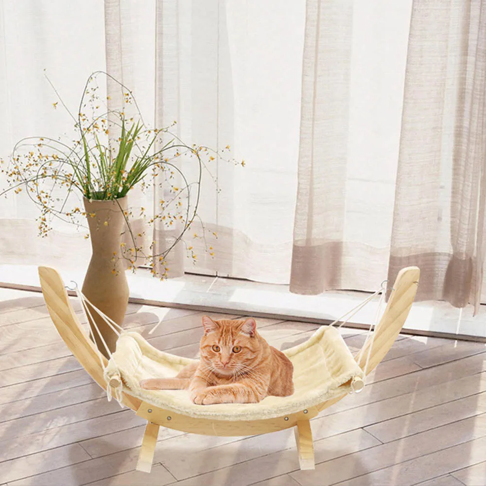 Fashion Wood Cat Hammock