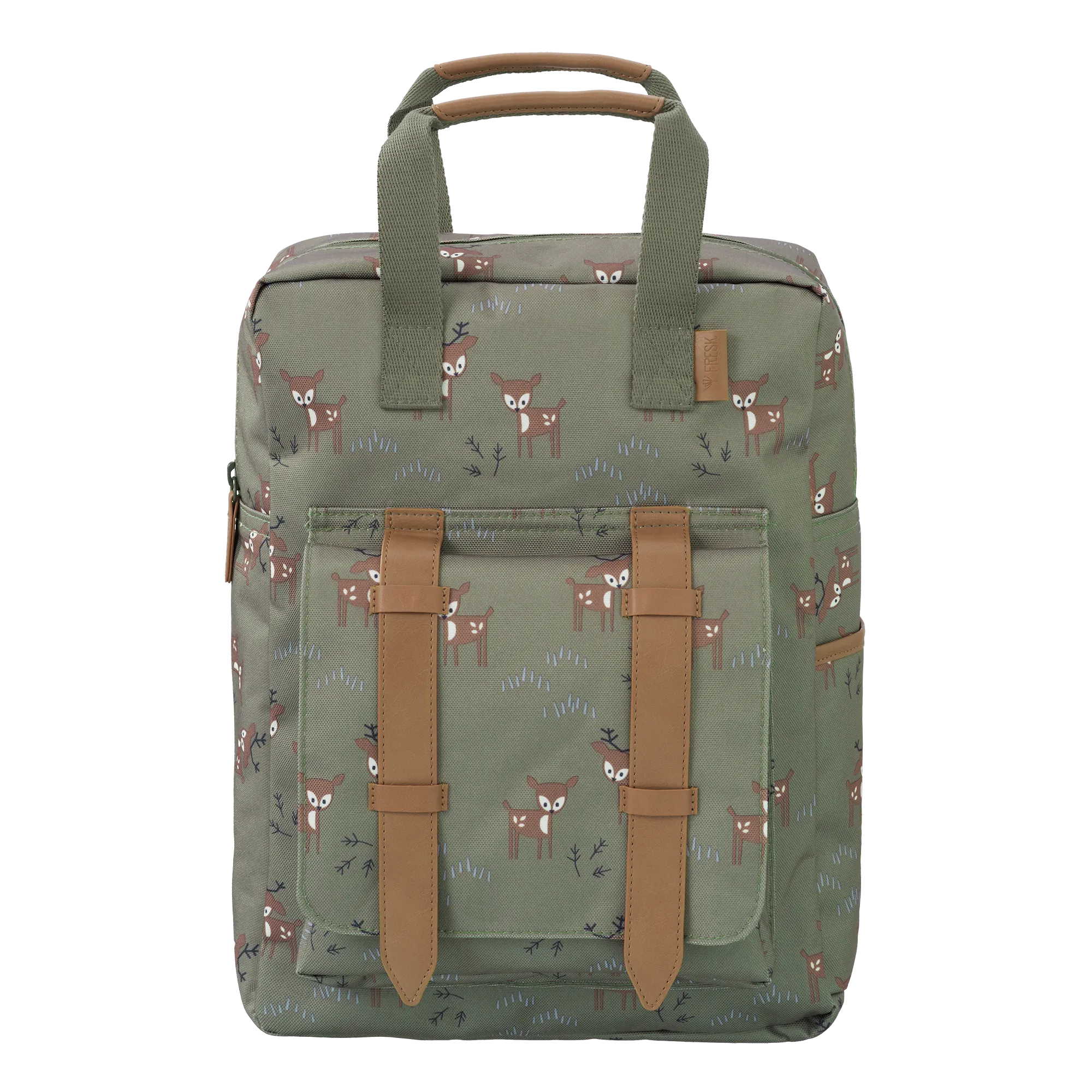 Fresk Backpack Large | Deer Olive