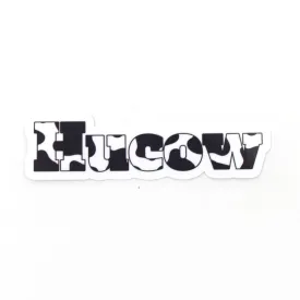 Hucow - Vinyl Sticker