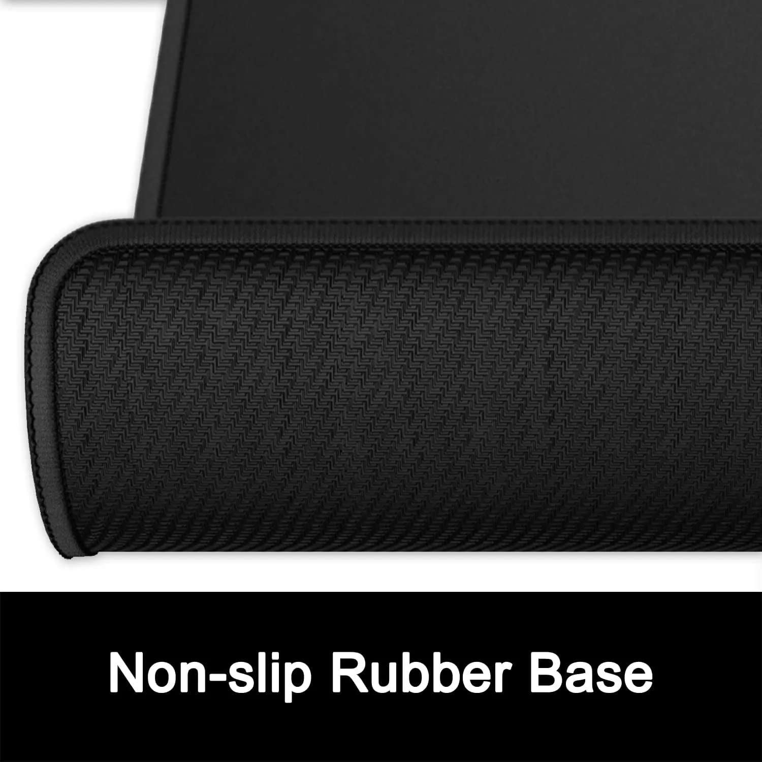 ITNRSIIET 10 Pack Mouse Pad with Stitched Edge Premium Textured Square Mouse Mat Washable Non-Slip Rubber Base Smooth Precise Operation Desktop Protection Mat, 10.28.30.12 inches, Black