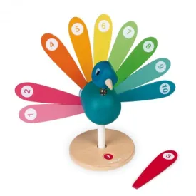 Janod Learn to Count Peacock