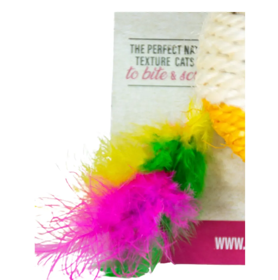 Kanu Pet Fiber Ball  Cat Toy