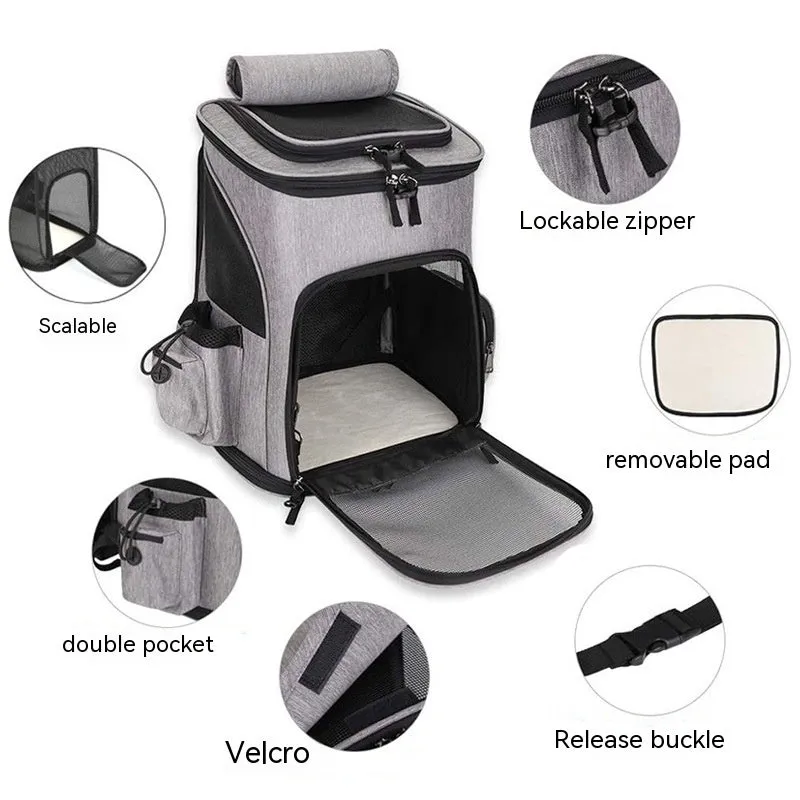 Large Portable Pet Bag and Backpack
