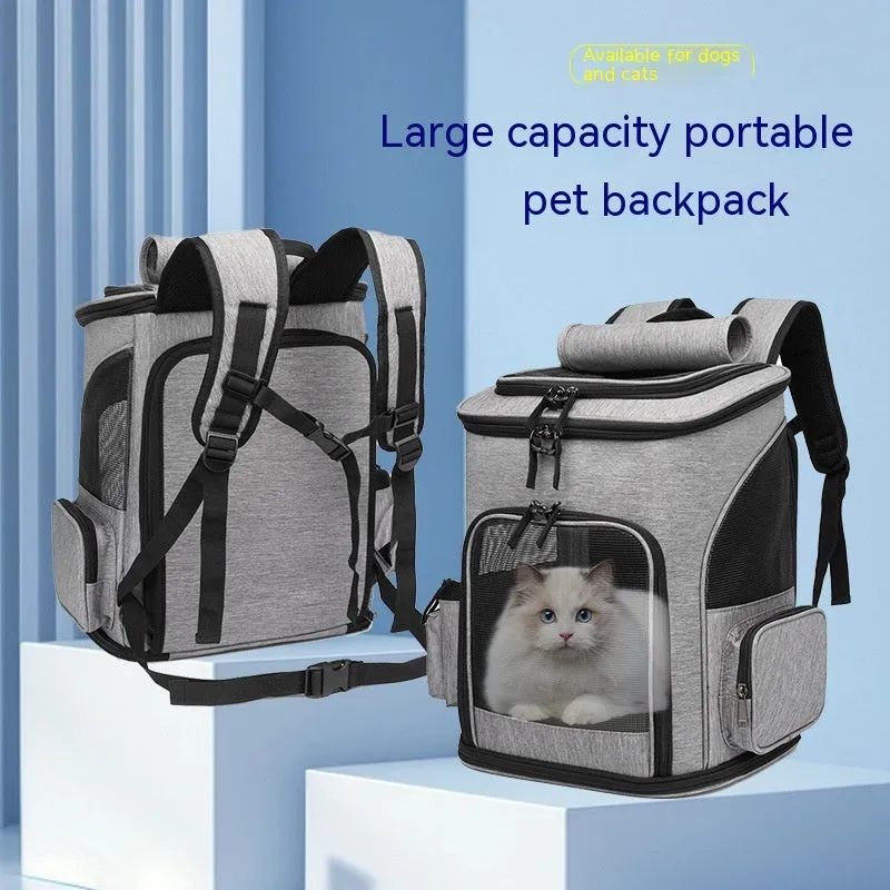 Large Portable Pet Bag and Backpack