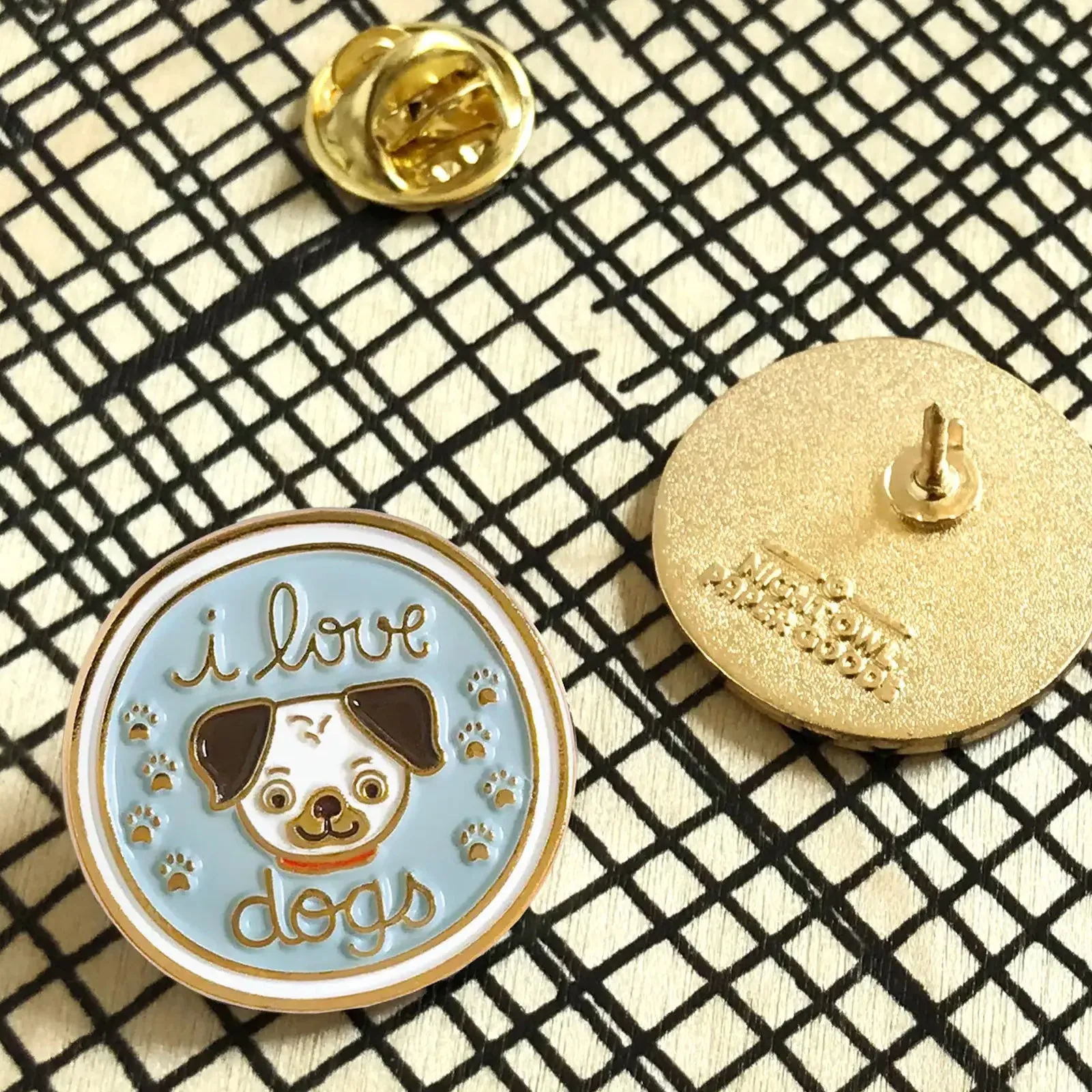 Love Dogs Enamel Pin