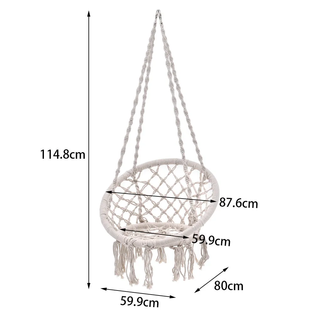 Macrame Hammock Swing Chair