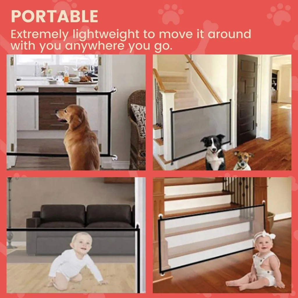 Mesh Pet Barrier Safety Net, Outdoor/Indoor, 100x75cm, Generic