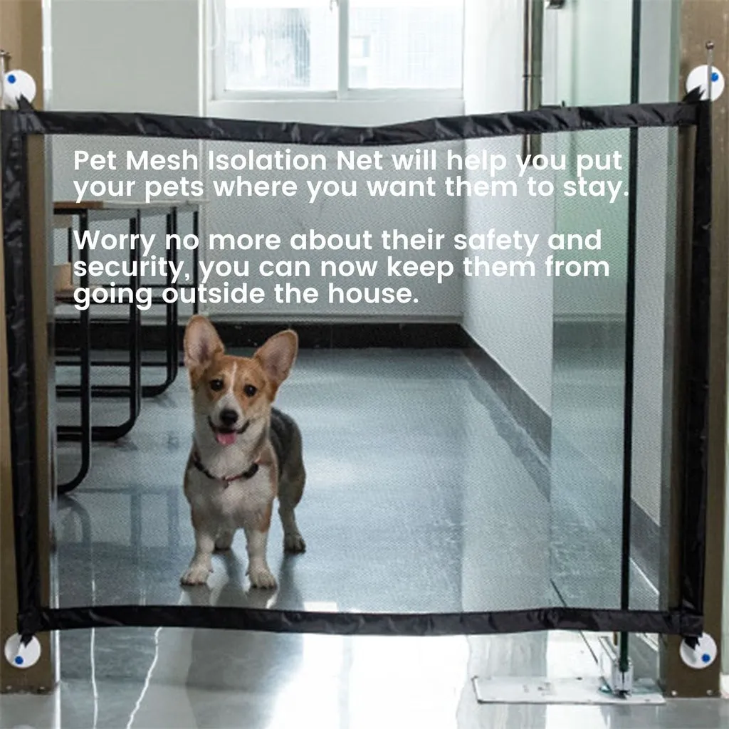 Mesh Pet Barrier Safety Net, Outdoor/Indoor, 100x75cm, Generic