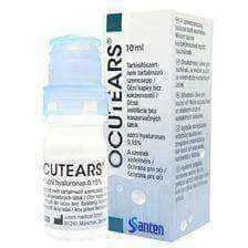 OCUTEARS Eye Drops 0.15% 10ml, sodium hyaluronate