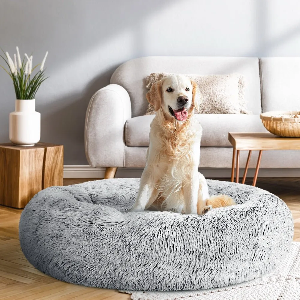 Pet Bed Dog Bed Cat Large 90cm Charcoal