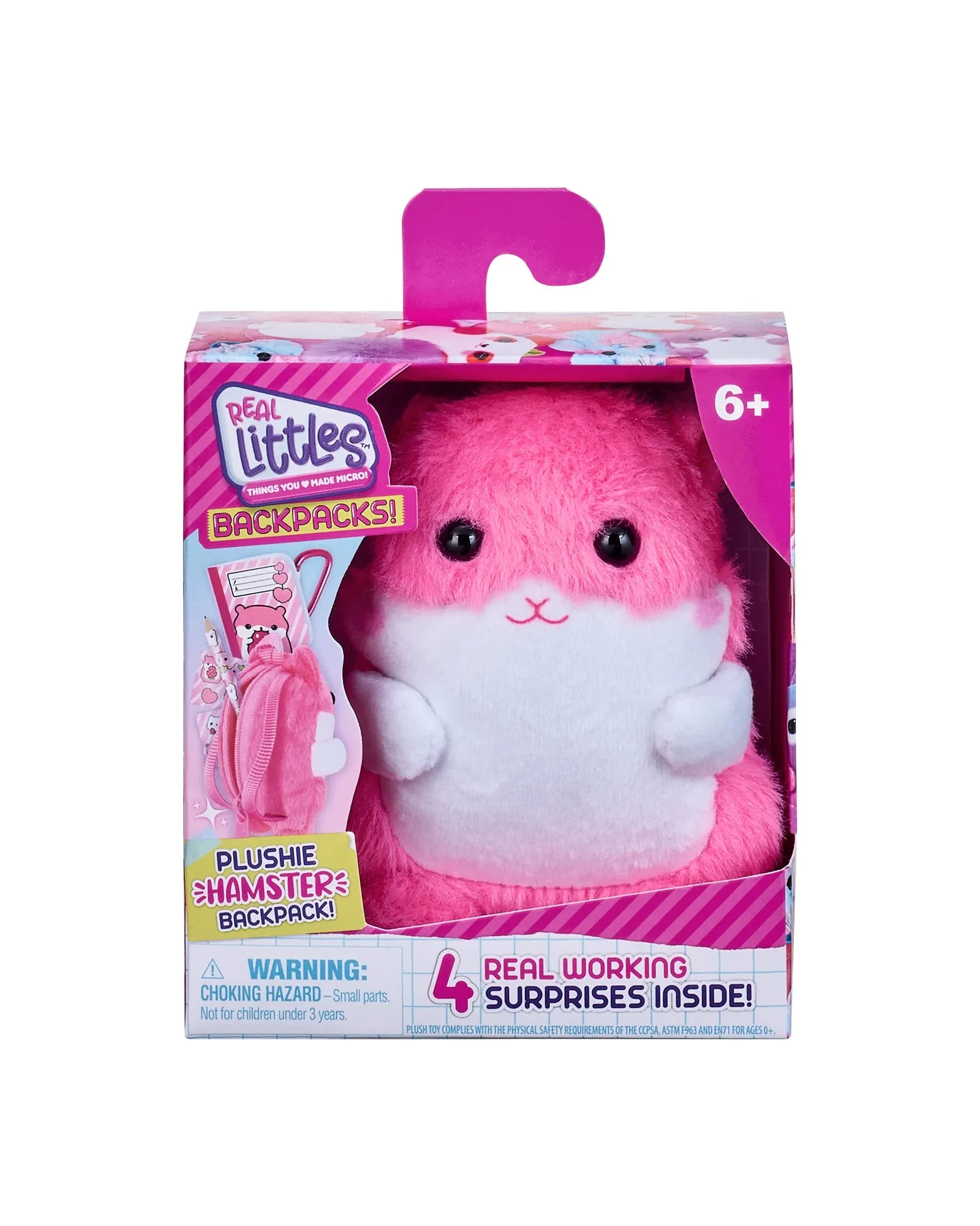 Real Littles S7 Plushie Pet Backpack Single Pack - Assorted