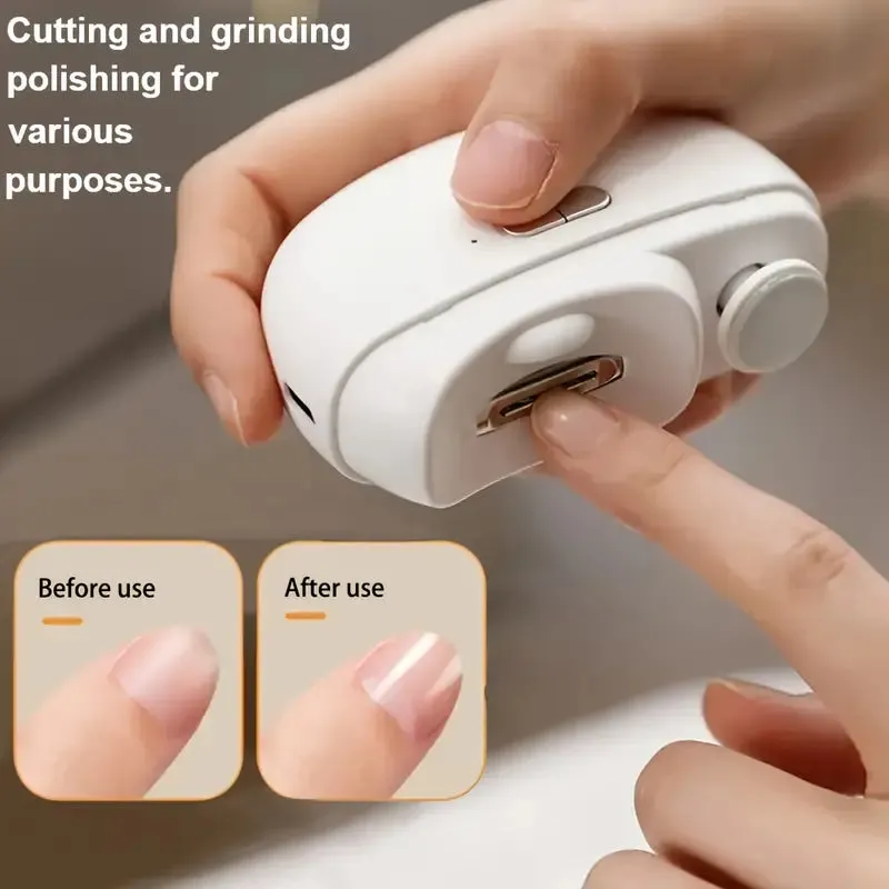 Smart Electric Nail Clipper with Anti-Pinch