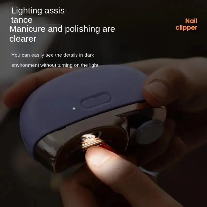 Smart Electric Nail Clipper with Anti-Pinch
