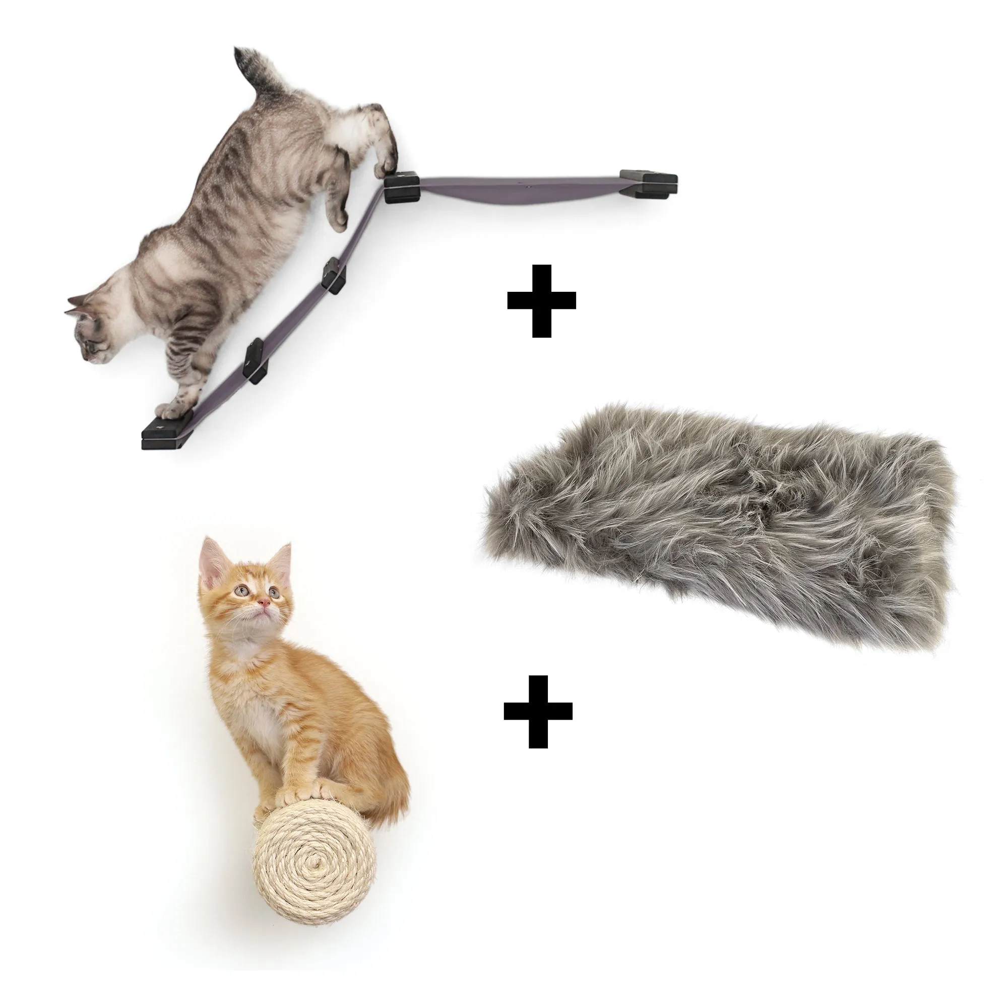 The Lift, Plush Pad, Scratching Post Bundle