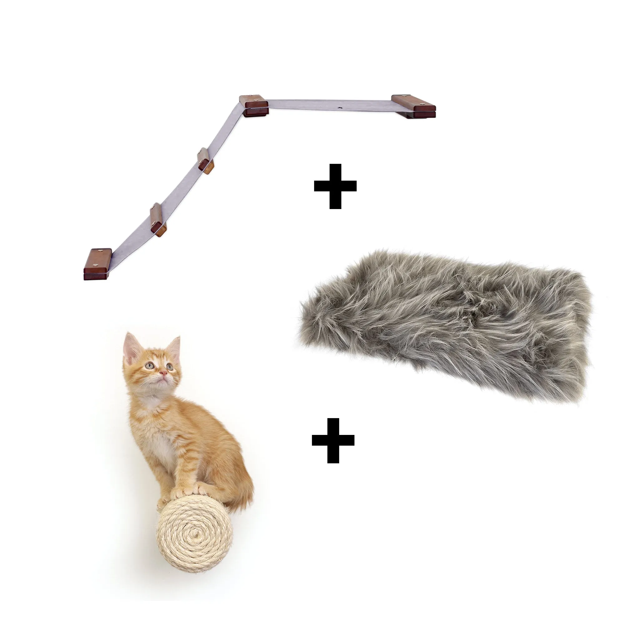 The Lift, Plush Pad, Scratching Post Bundle