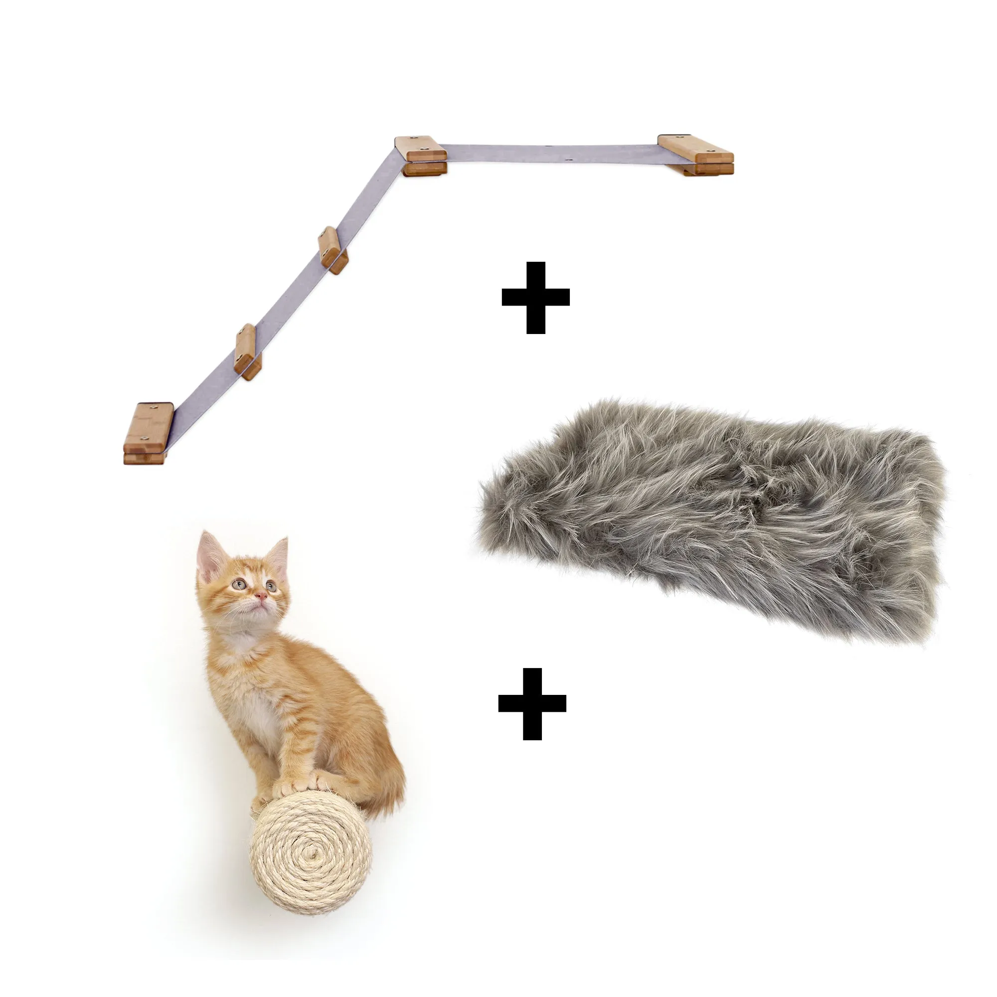 The Lift, Plush Pad, Scratching Post Bundle