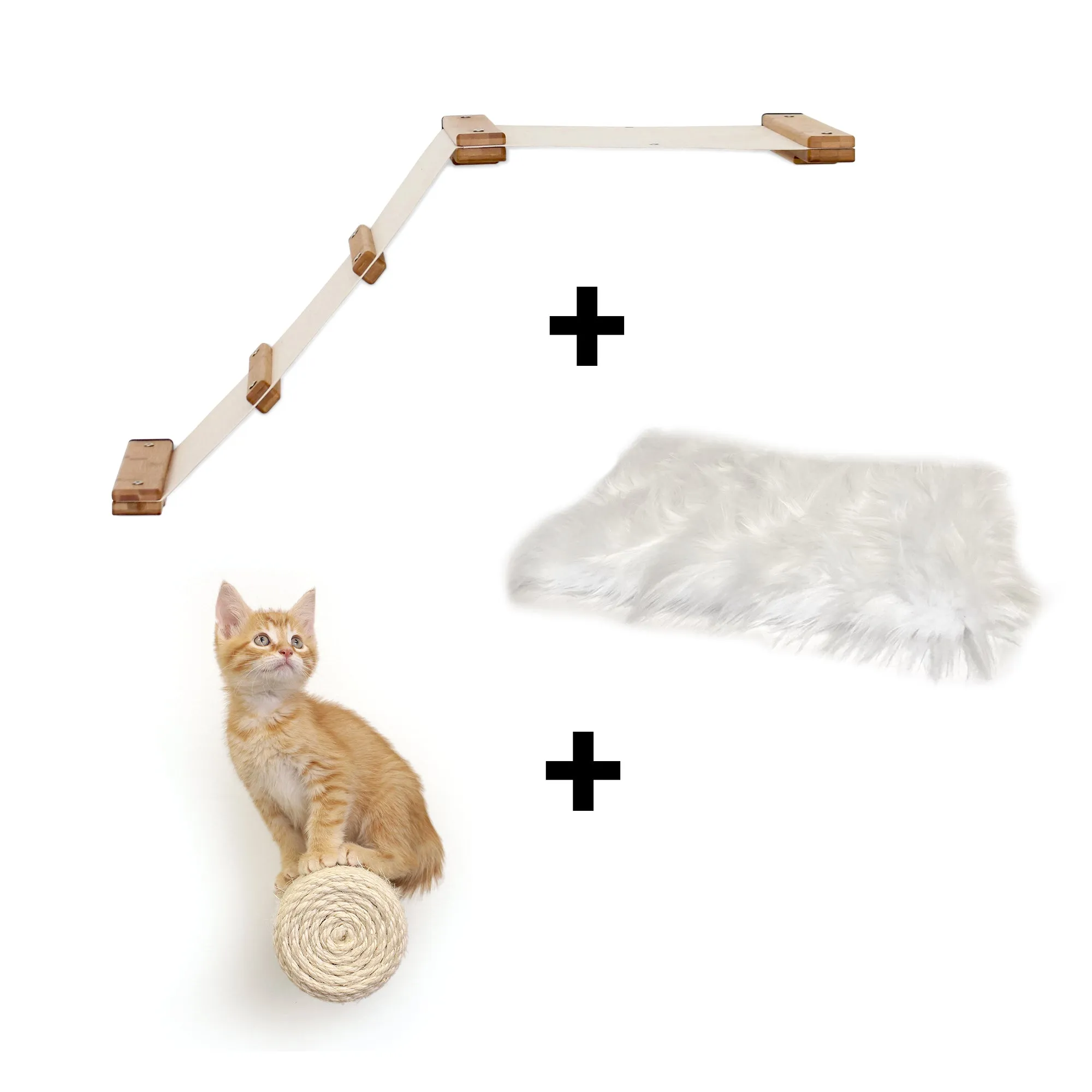 The Lift, Plush Pad, Scratching Post Bundle