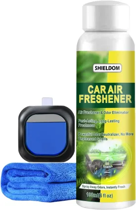 Unscented Odor Eliminator Car Air Freshener Fragrance-free Odor Neutralizer Multi-Purpose Strong Deodorizer Safe for Cars, Home, Office, Bathroom, Hotel, Room - 6oz/180ml