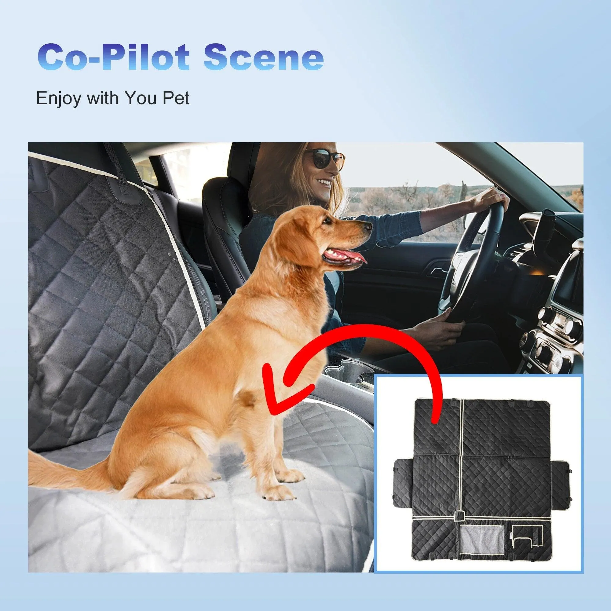 Waterproof Car Pet Seat Cover