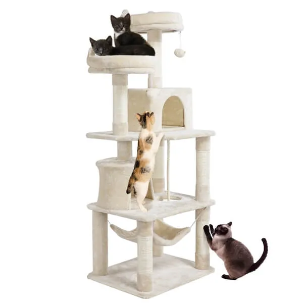 Yaheetech 62.5'' H Cat Tree Cat Tower
