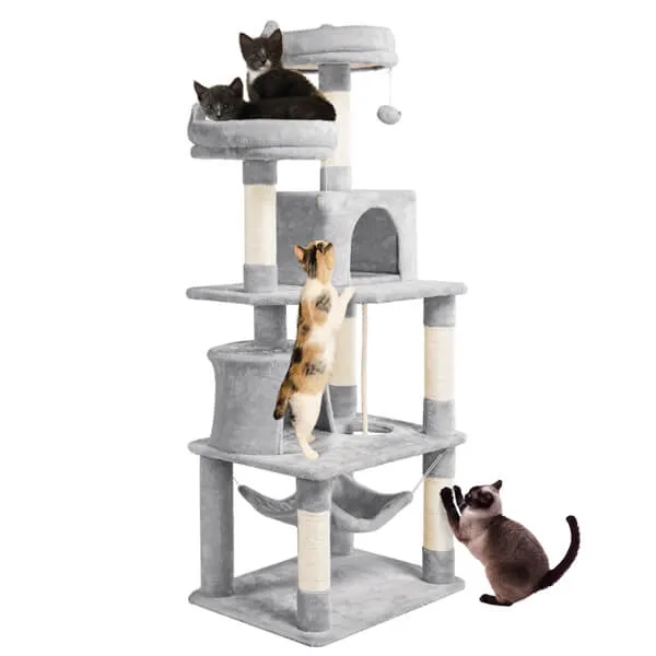 Yaheetech 62.5'' H Cat Tree Cat Tower