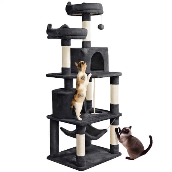 Yaheetech 62.5'' H Cat Tree Cat Tower