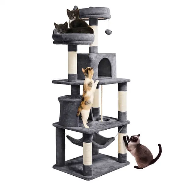 Yaheetech 62.5'' H Cat Tree Cat Tower