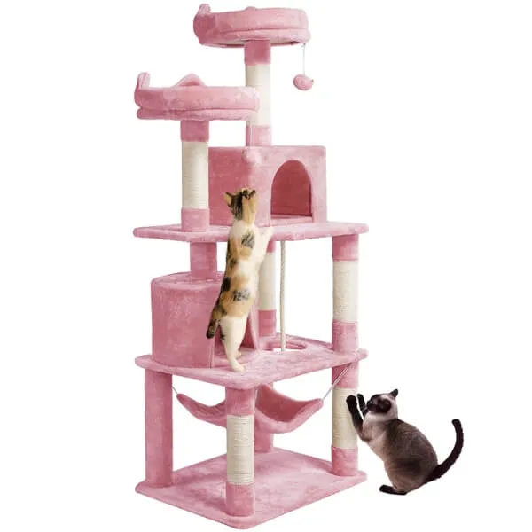 Yaheetech 62.5'' H Cat Tree Cat Tower
