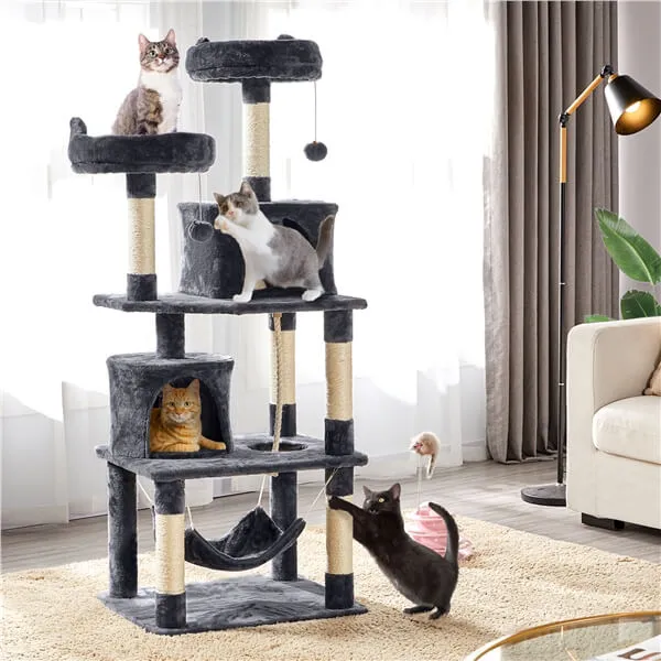 Yaheetech 62.5'' H Cat Tree Cat Tower