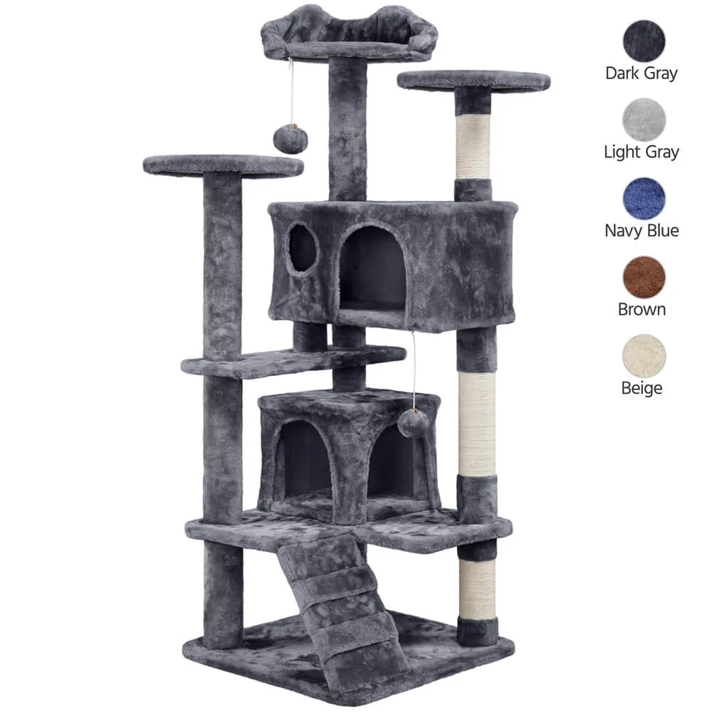 Yaheetech Cat Tree 54 Inch
