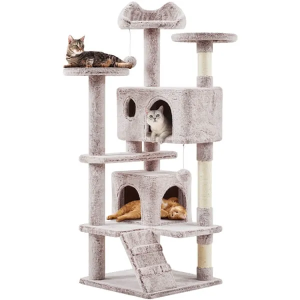 Yaheetech Cat Tree 54 Inch